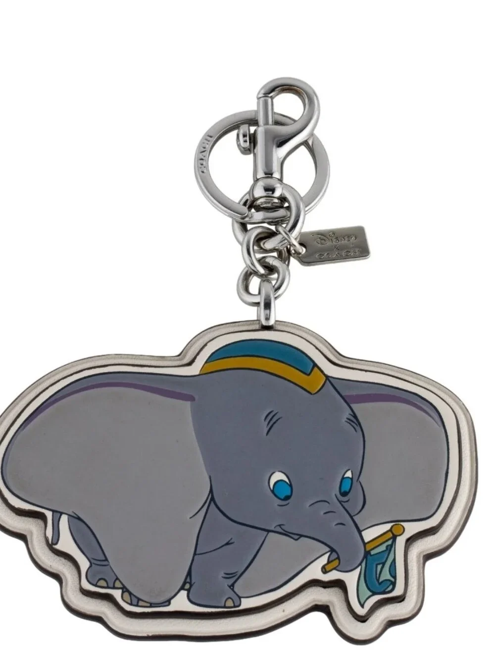 COACH DUMBO keycharm Disney Silver l COACH® GB | Disney X Coach
